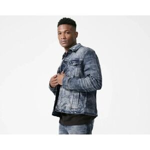 Jordan Craig Desperado Denim Jean Trucker Jacket Legacy Edition Size Large